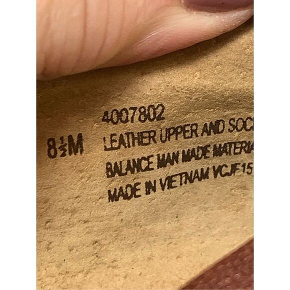 Montana artisan crafted leather flat size 8 1/2 - Picture 7 of 8